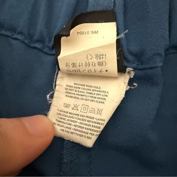 Patagonia Nylon Shorts 10'' Mens Sz XL Blue Belted Outdoor Hiking Camping - Picture 11 of 14